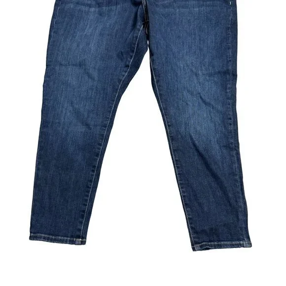 Banana Republic Women's‎ Size 35 Blue Mid Rise Skinny Ankle Jeans NWT - Picture 5 of 8